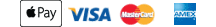 Visa, MasterCard and American Express
